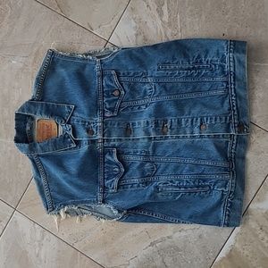 Levi strauss vintage jean vest